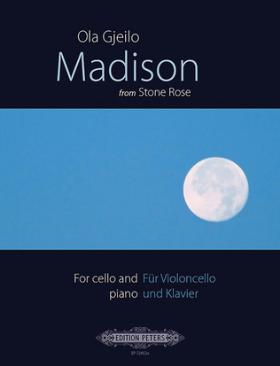 Book cover for Madison from Stone Rose for Cello and Piano