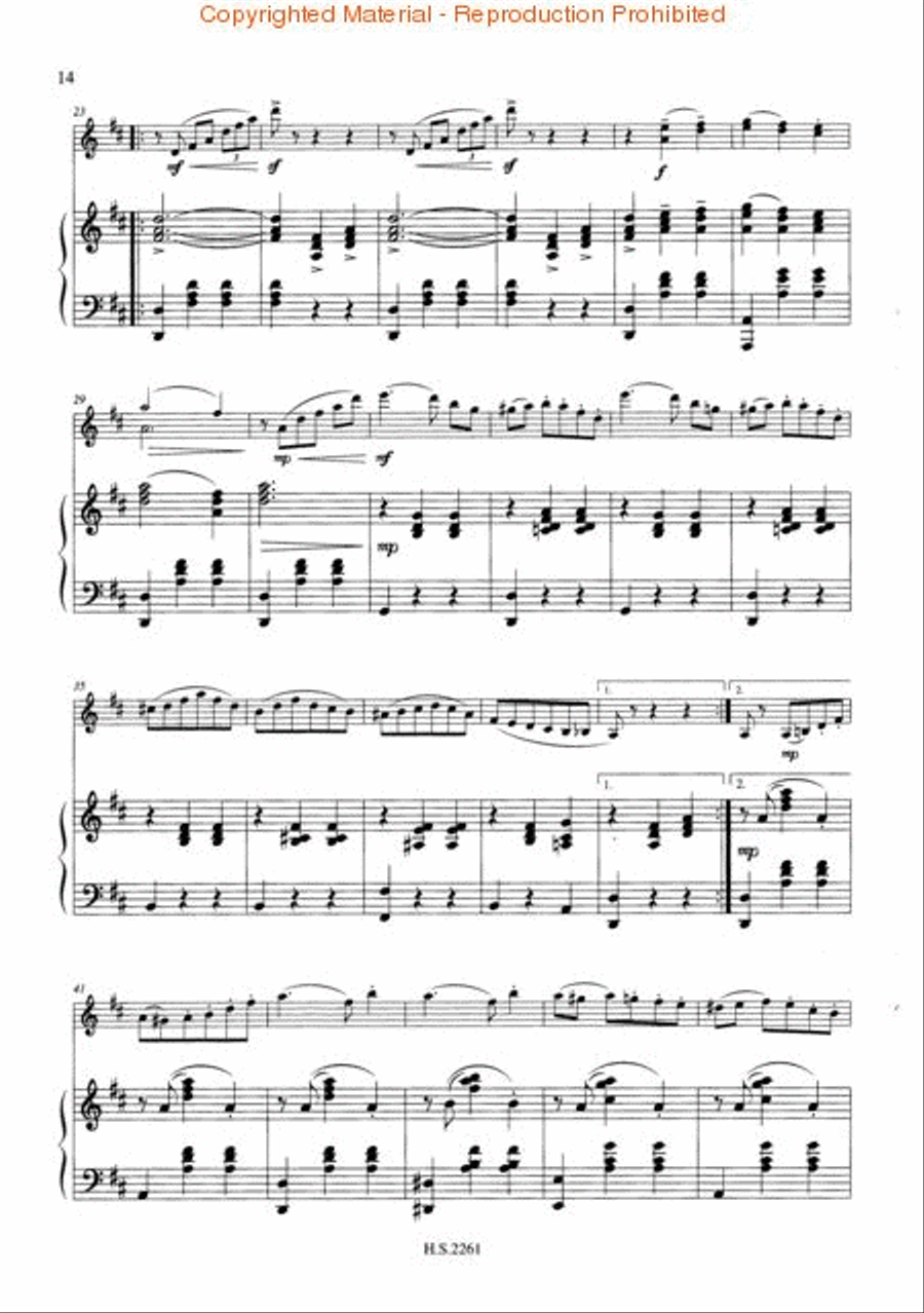 Album Pieces Violin Solo scores gallery preview page 3