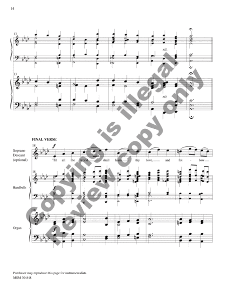 Let Praises Ring, Volume 3 5-Octaves scores gallery preview page 116