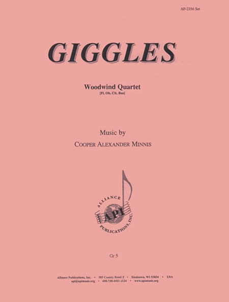 Giggles - Ww Quartet [fl, Ob, Cl, Bsn]