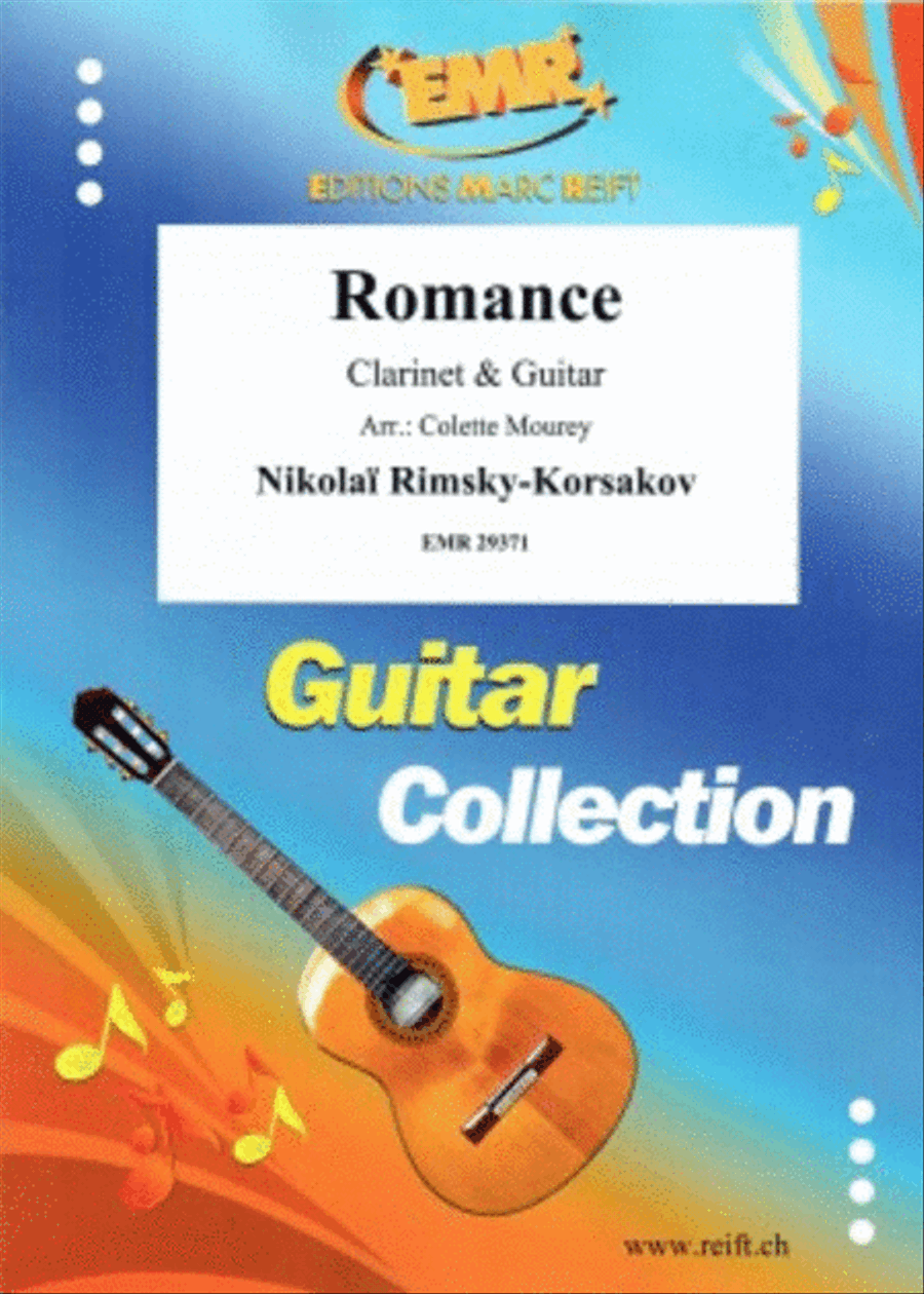 Romance Clarinet scores gallery preview page 1