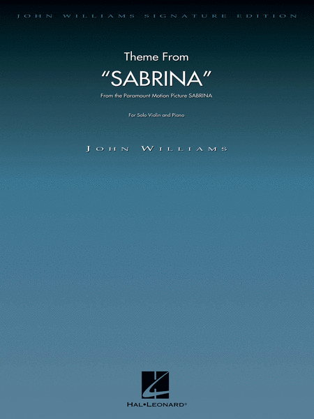 John Williams: Sabrina - Piano / Violin