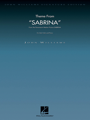 Book cover for Theme from Sabrina