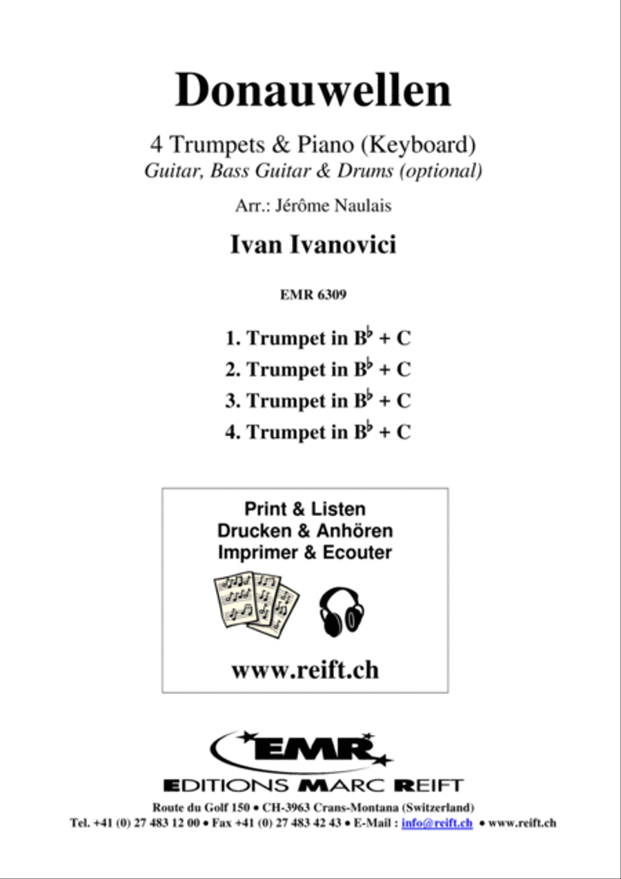 Donauwellen Donauwellen Trumpet scores gallery preview page 2