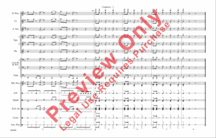 Shorties #18 Marching Band scores gallery preview page 4