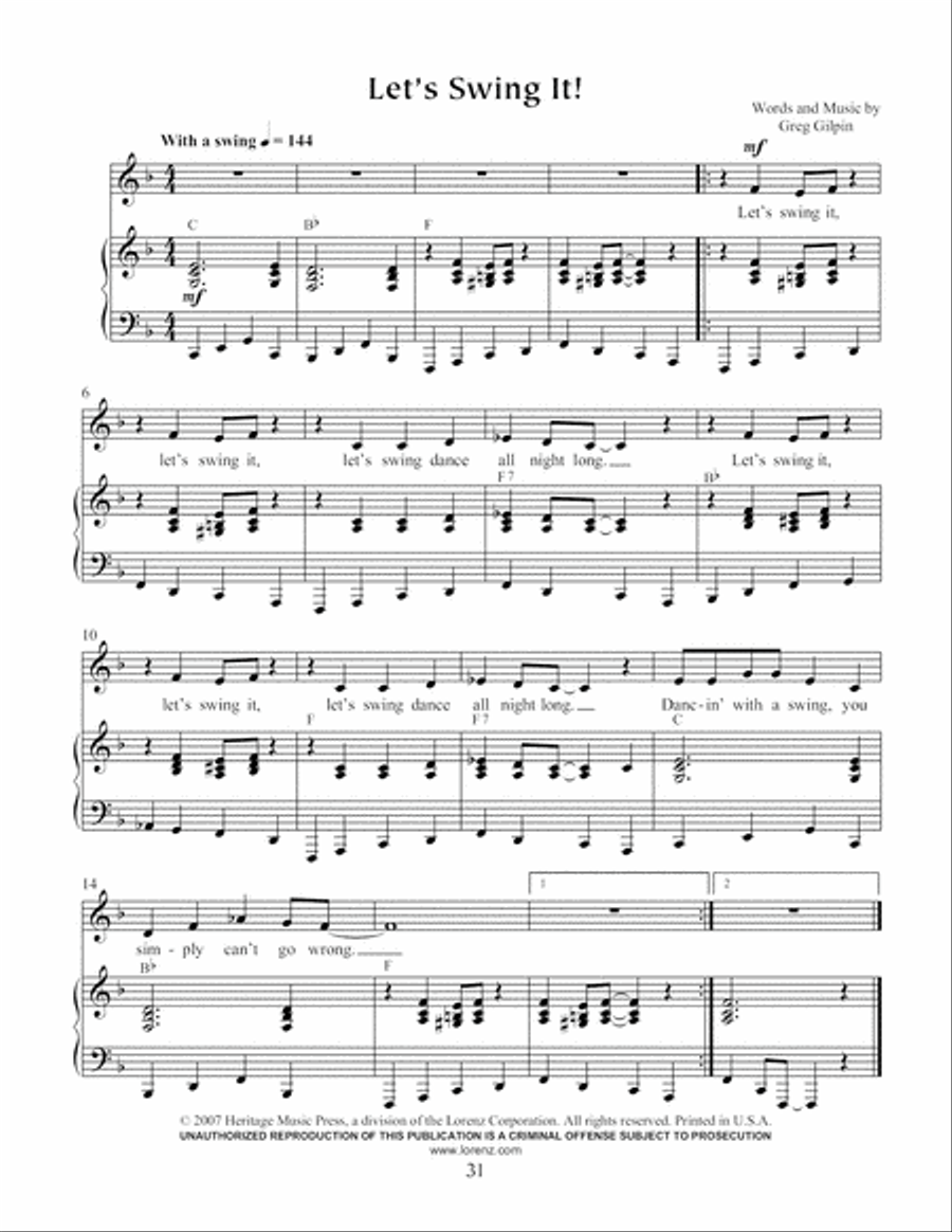 Sing and Dance Around the World, Book 2 Unison Choir scores gallery preview page 32