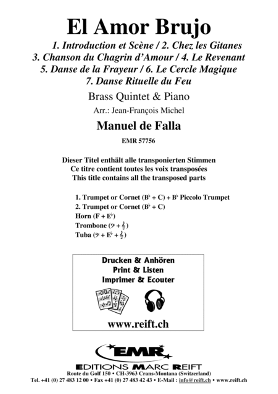 El Amor Brujo Piano Accompaniment scores gallery preview page 2