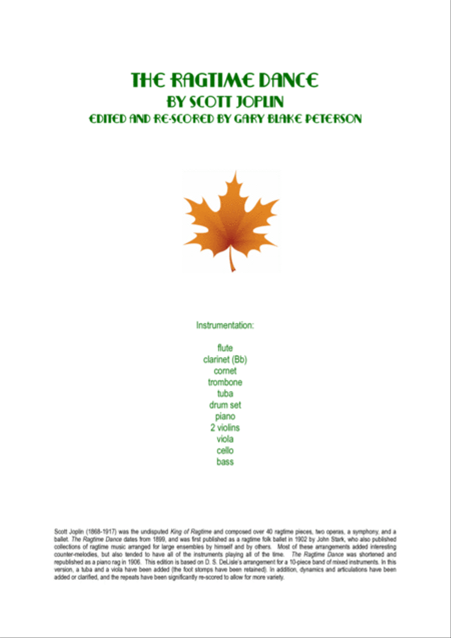 The Ragtime Dance Clarinet scores gallery preview page 2