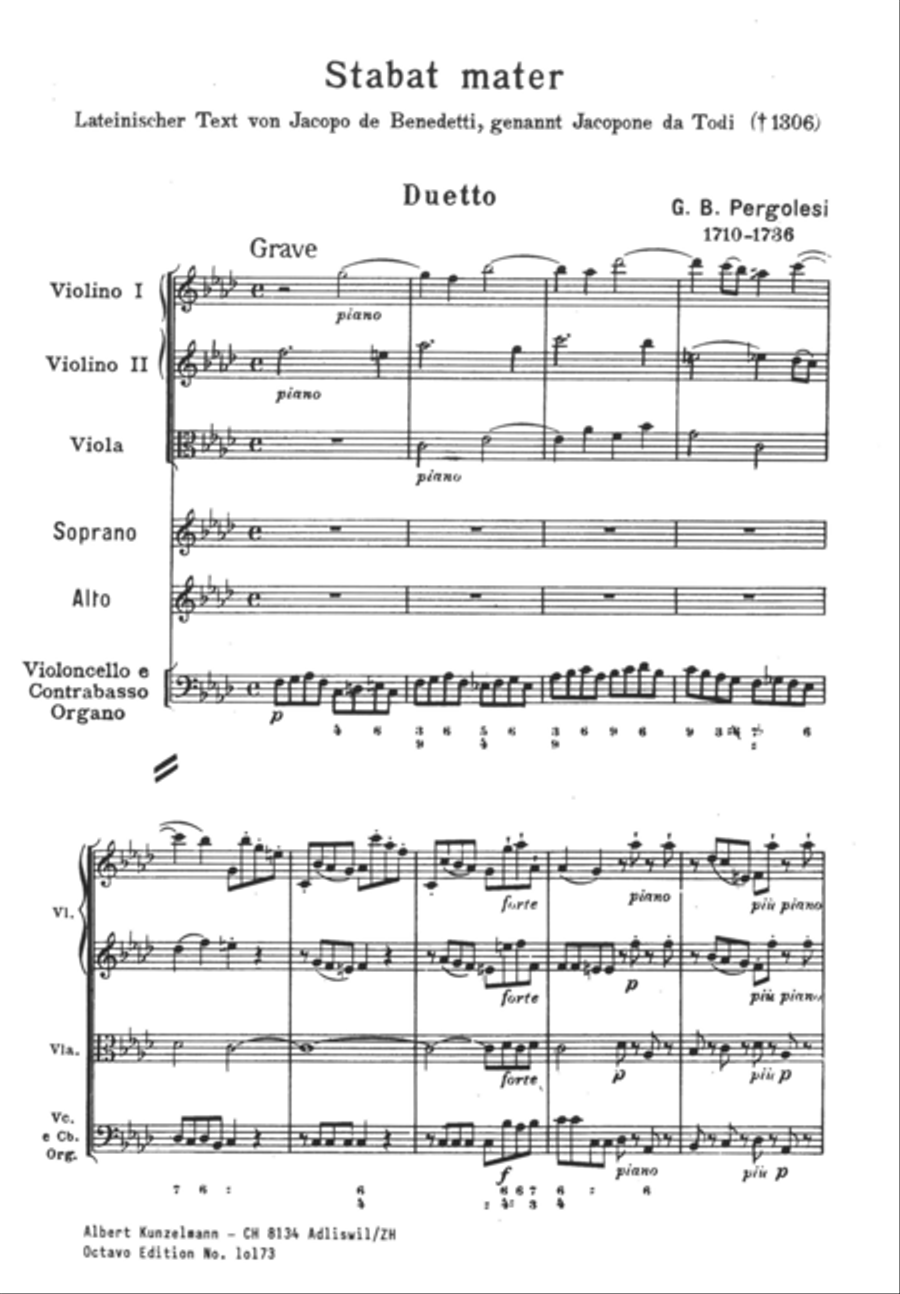 Stabat Mater Choir scores gallery preview page 2