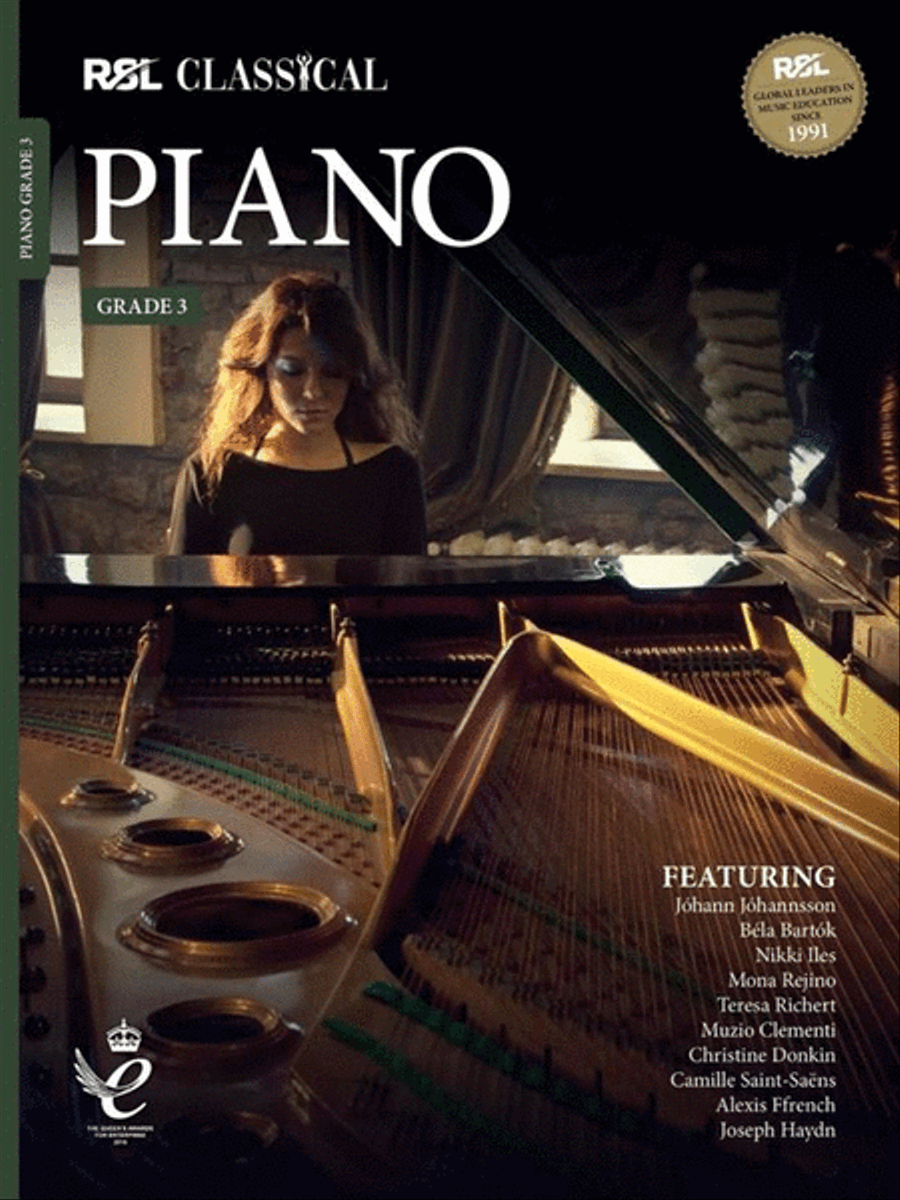 RSL Classical Piano Grade 3 (2021) Piano Solo scores gallery preview page 1