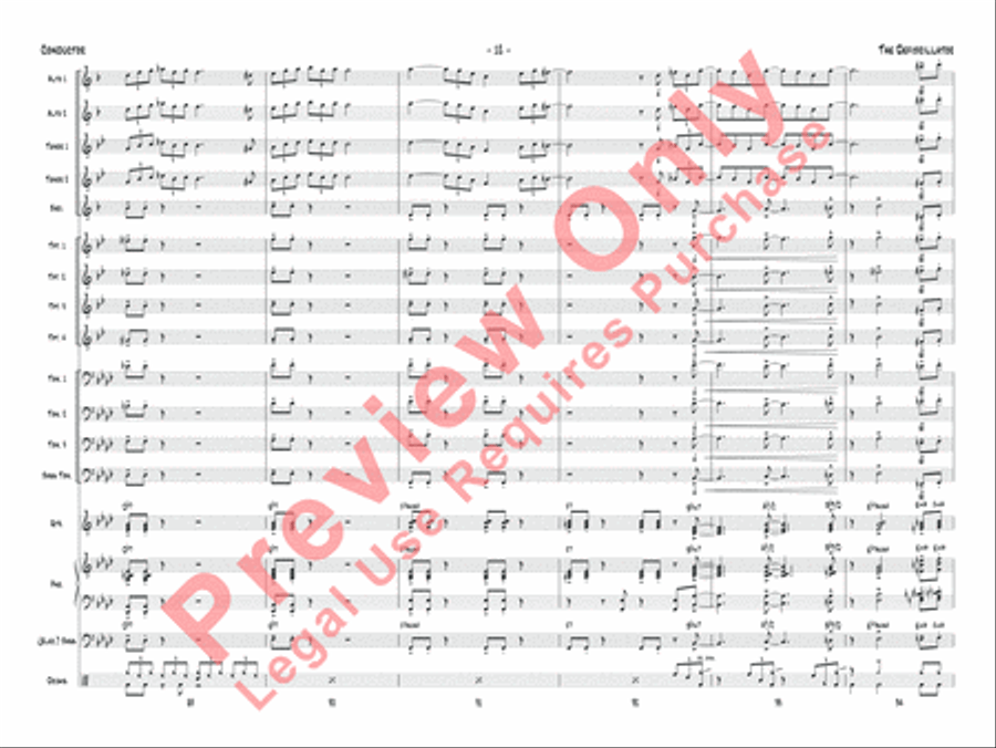 The Defibrillator Jazz Ensemble scores gallery preview page 15