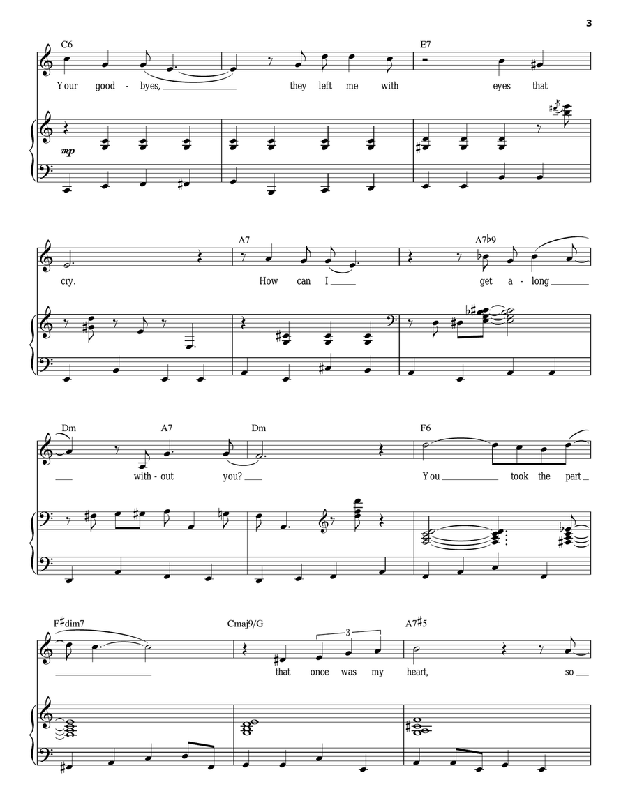 All Of Me Piano, Vocal scores gallery preview page 3