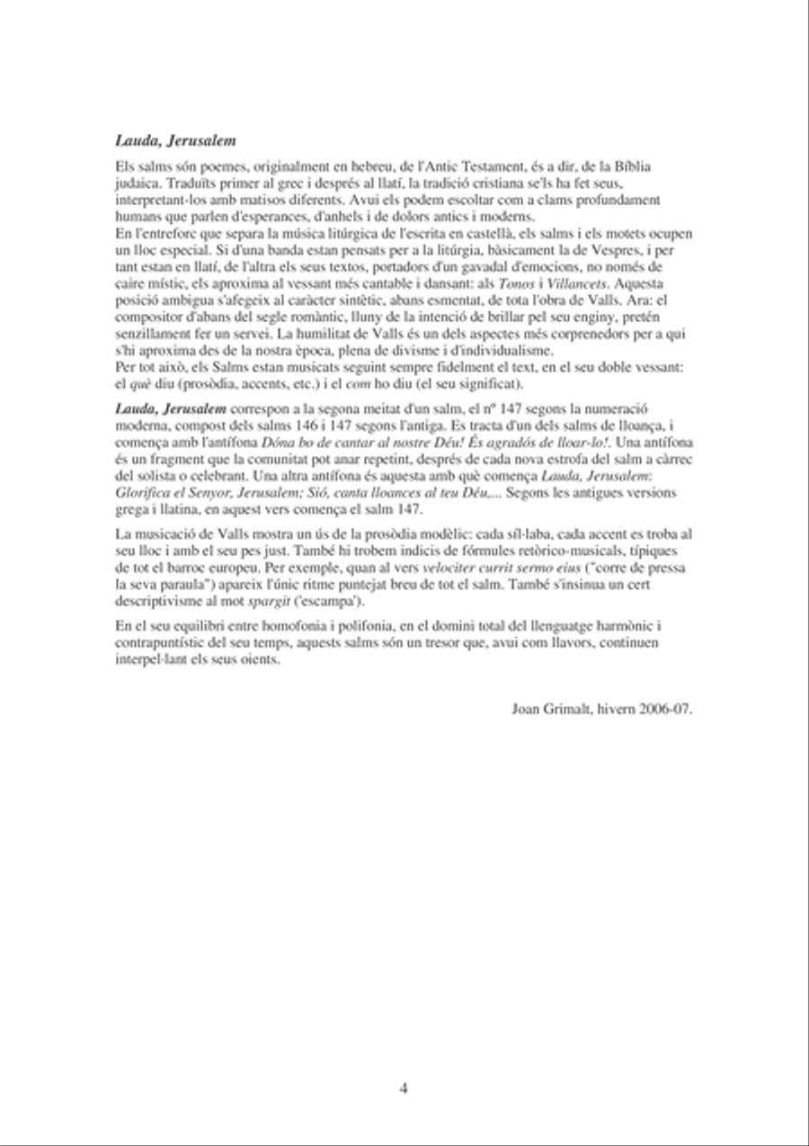 Lauda Jerusalem Lauda Jerusalem 4-Part scores gallery preview page 6
