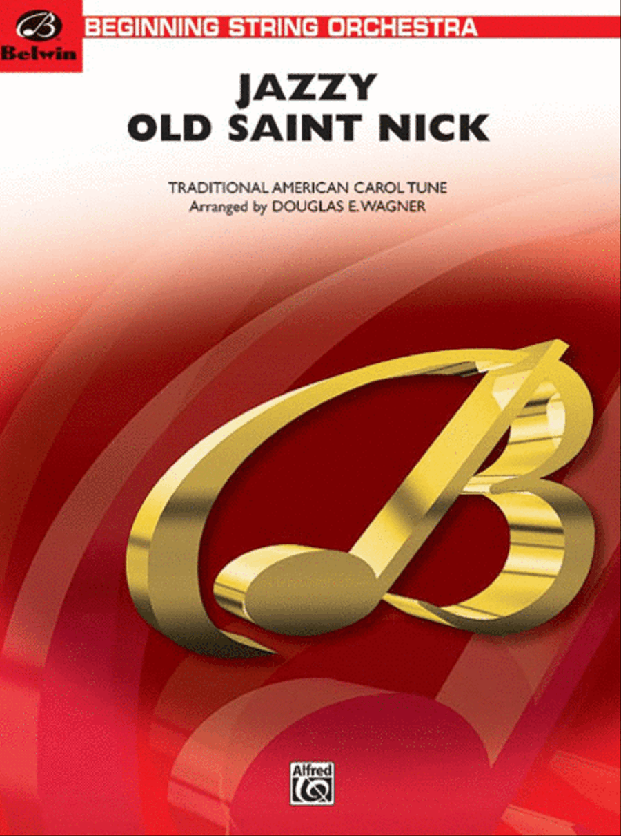 Jazzy Old Saint Nick String Orchestra scores gallery preview page 1