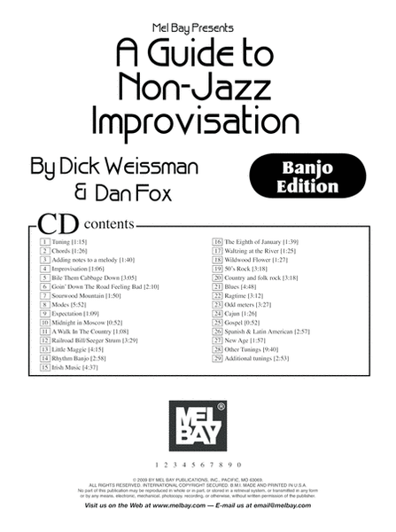 A Guide To Non-Jazz Improvisation: Banjo Edition image number null