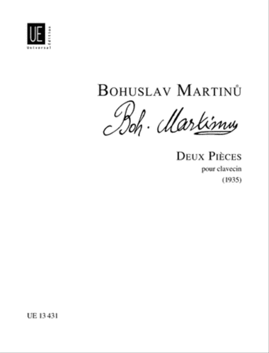 Pieces, 2, Clavecin School and Community scores gallery preview page 1