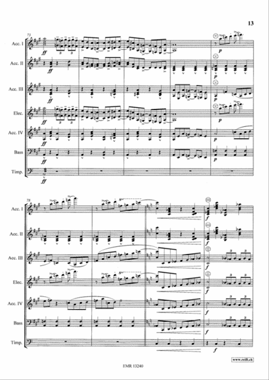 Rhapsody in Blue Rhapsody in Blue Accordion scores gallery preview page 13