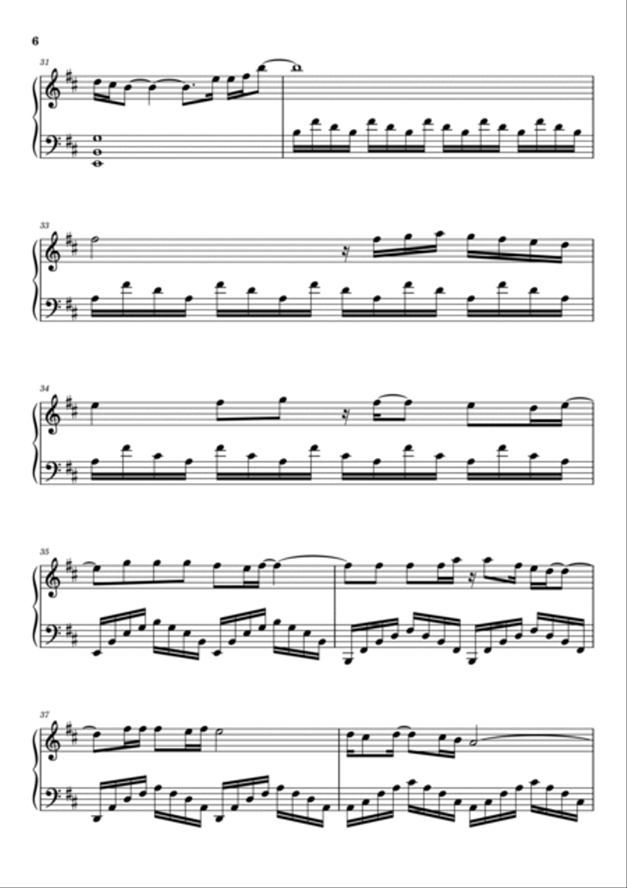 Wrong Side Of Heaven Piano Solo scores gallery preview page 6
