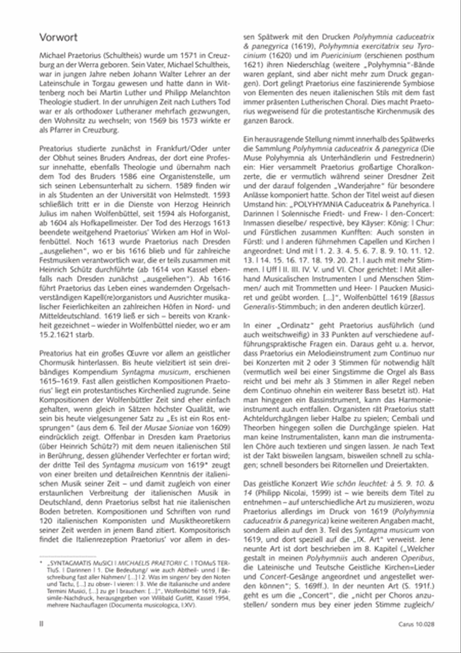 How brightly beams the morning star (Wie schon leuchtet der Morgenstern) SSATB scores gallery preview page 3