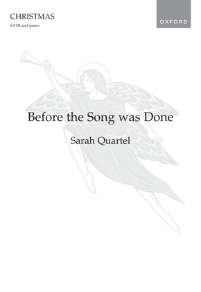 Book cover for Before the Song was Done