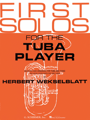 Book cover for First Solos for the Tuba Player