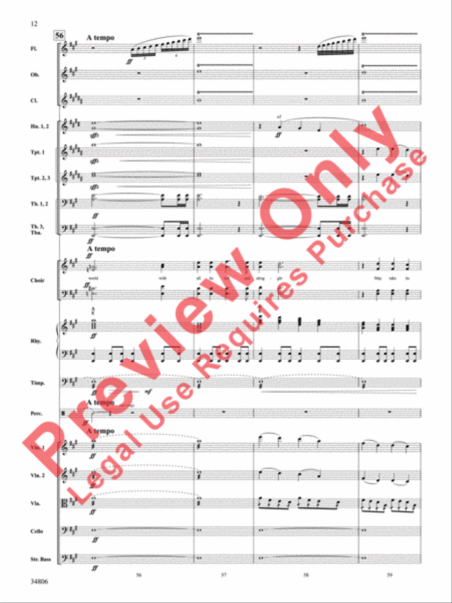 Until Then Choir scores gallery preview page 13