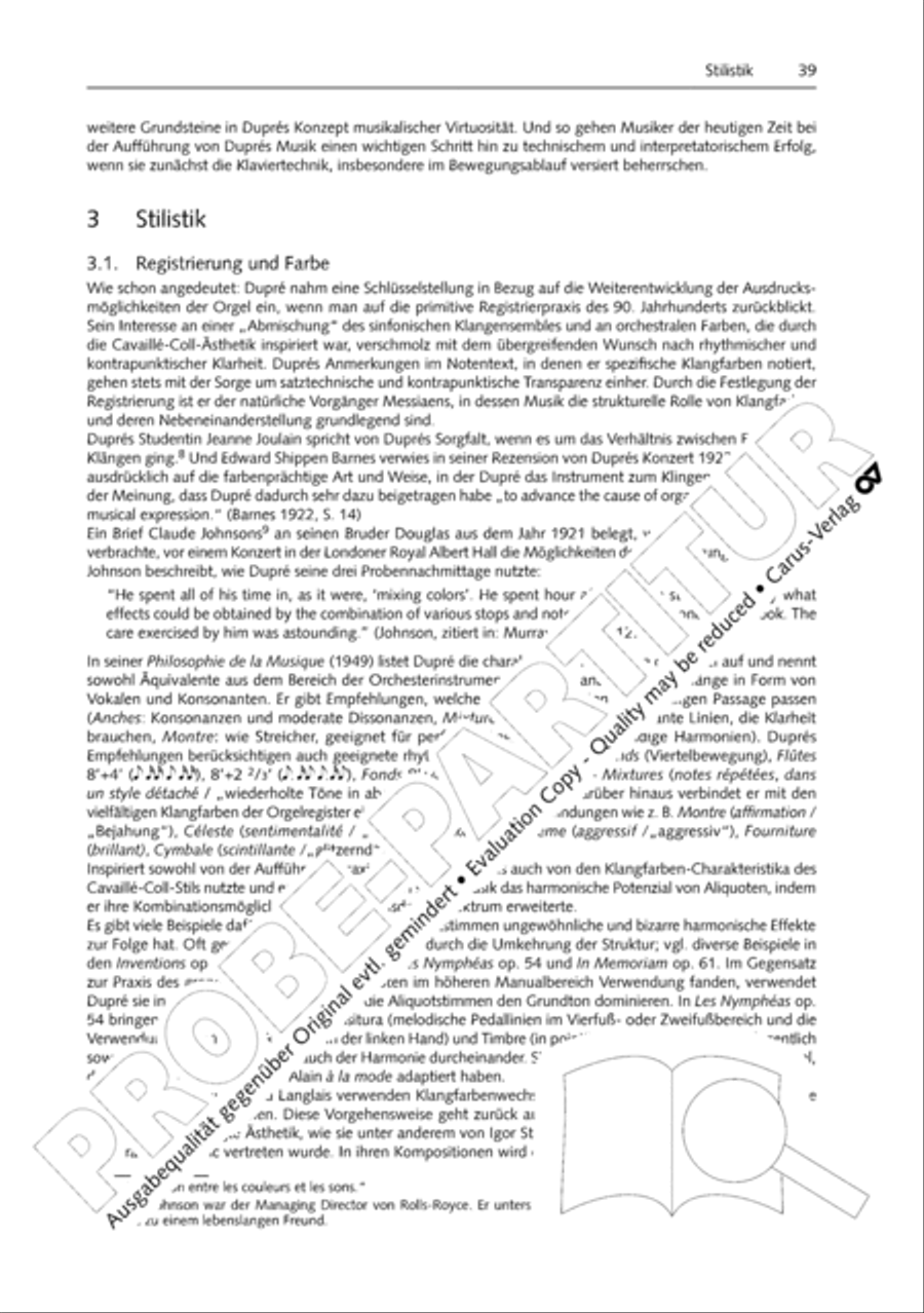 Orgelschule zur historischen Auffuhrungspraxis Organ Solo scores gallery preview page 40