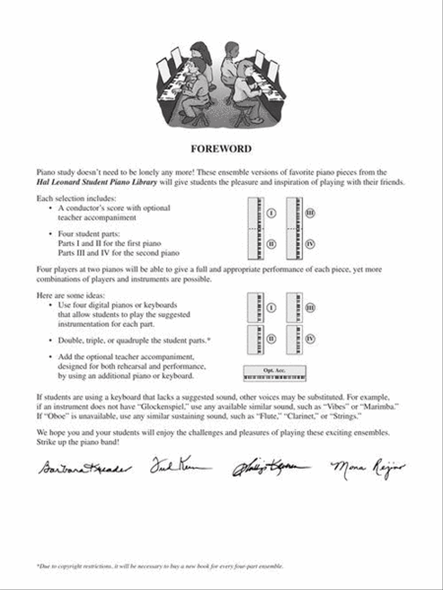 Piano Ensembles – Level 5 Piano Method scores gallery preview page 4