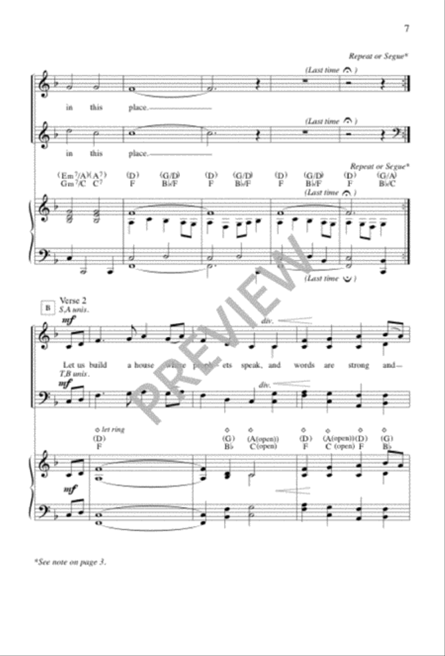 All Are Welcome 4-Part scores gallery preview page 7