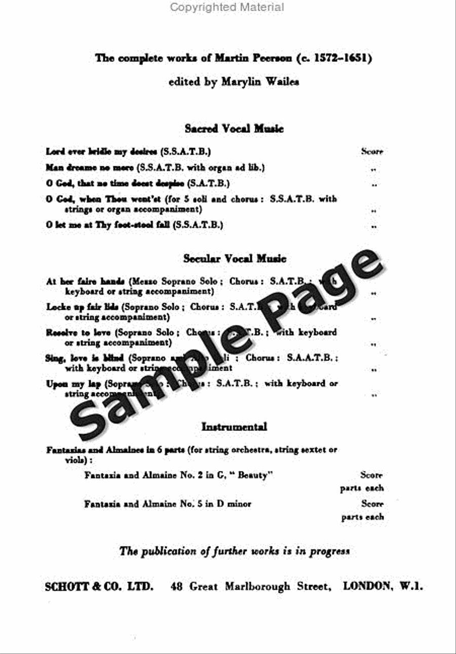 O God That No Time Doest Despise*** 4-Part scores gallery preview page 7