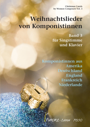 Book cover for Christmas Carols by women composers vol. 3
