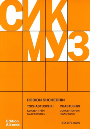 Book cover for Rodion Shchedrin - Chastushki