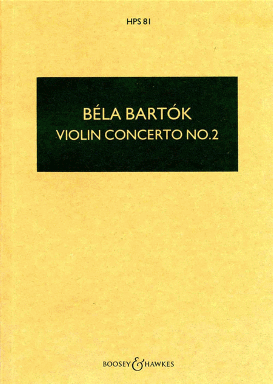 Violin Concerto No. 2 Orchestra scores gallery preview page 1