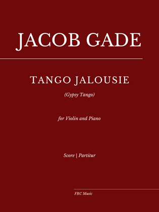 Book cover for Jalousie (tango Tzigane)