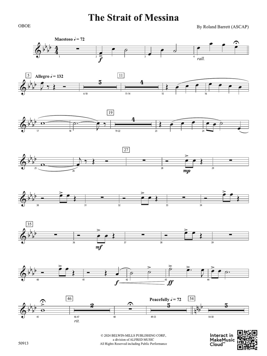 The Strait of Messina: Oboe