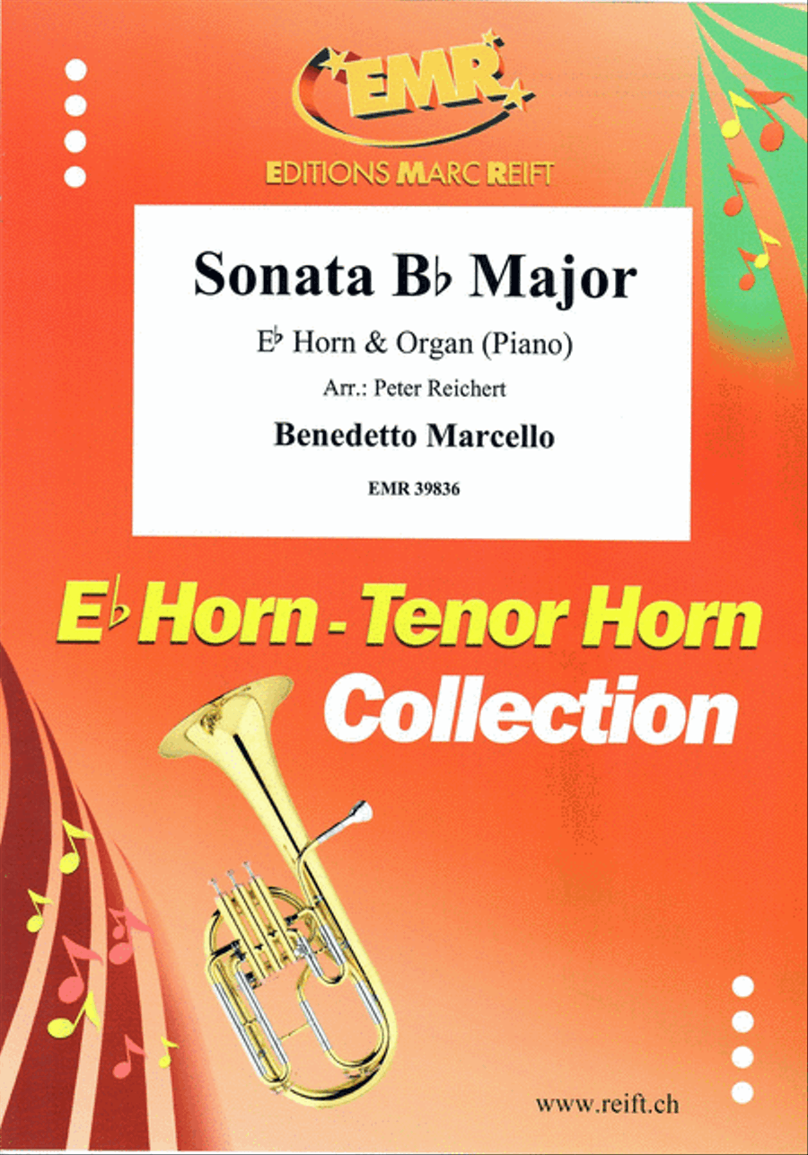 Sonata Bb Major Sonata Bb Major Horn scores gallery preview page 1