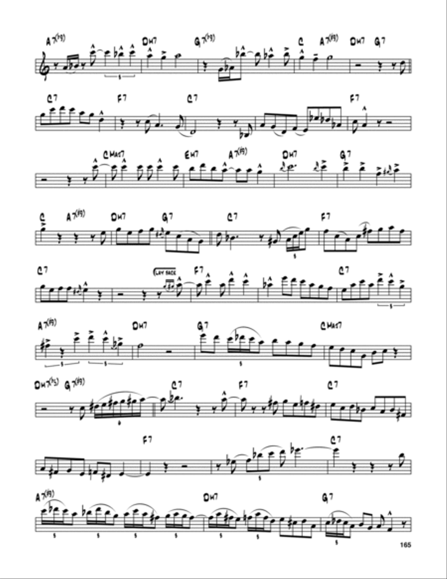 Tenor Madness Tenor Saxophone scores gallery preview page 2