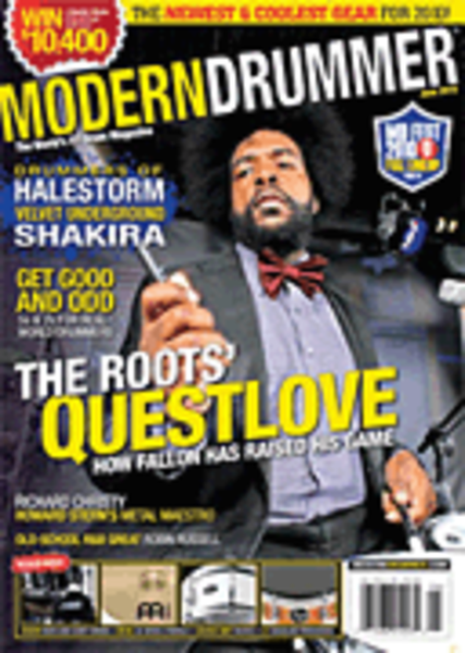 Modern Drummer Magazine Back Issue - June 2010