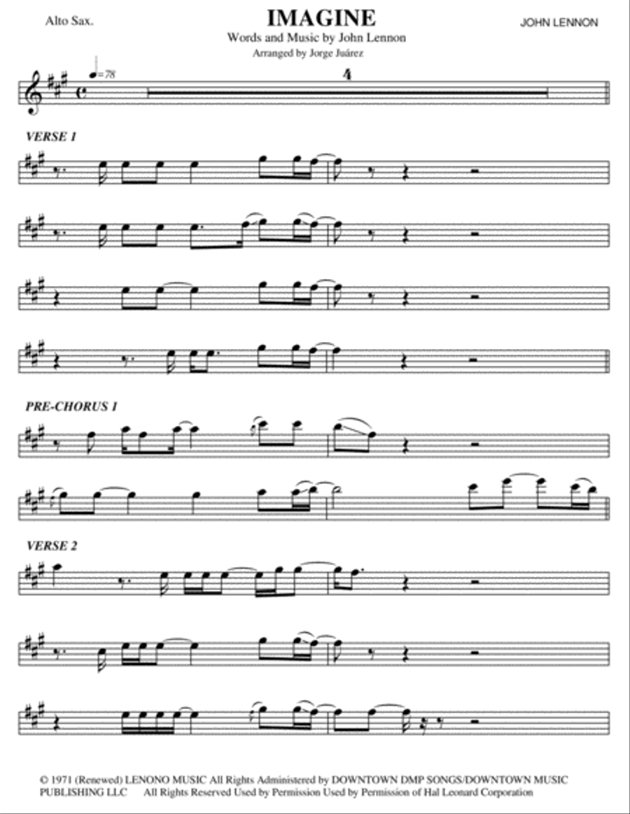 Imagine saxophone outlet
