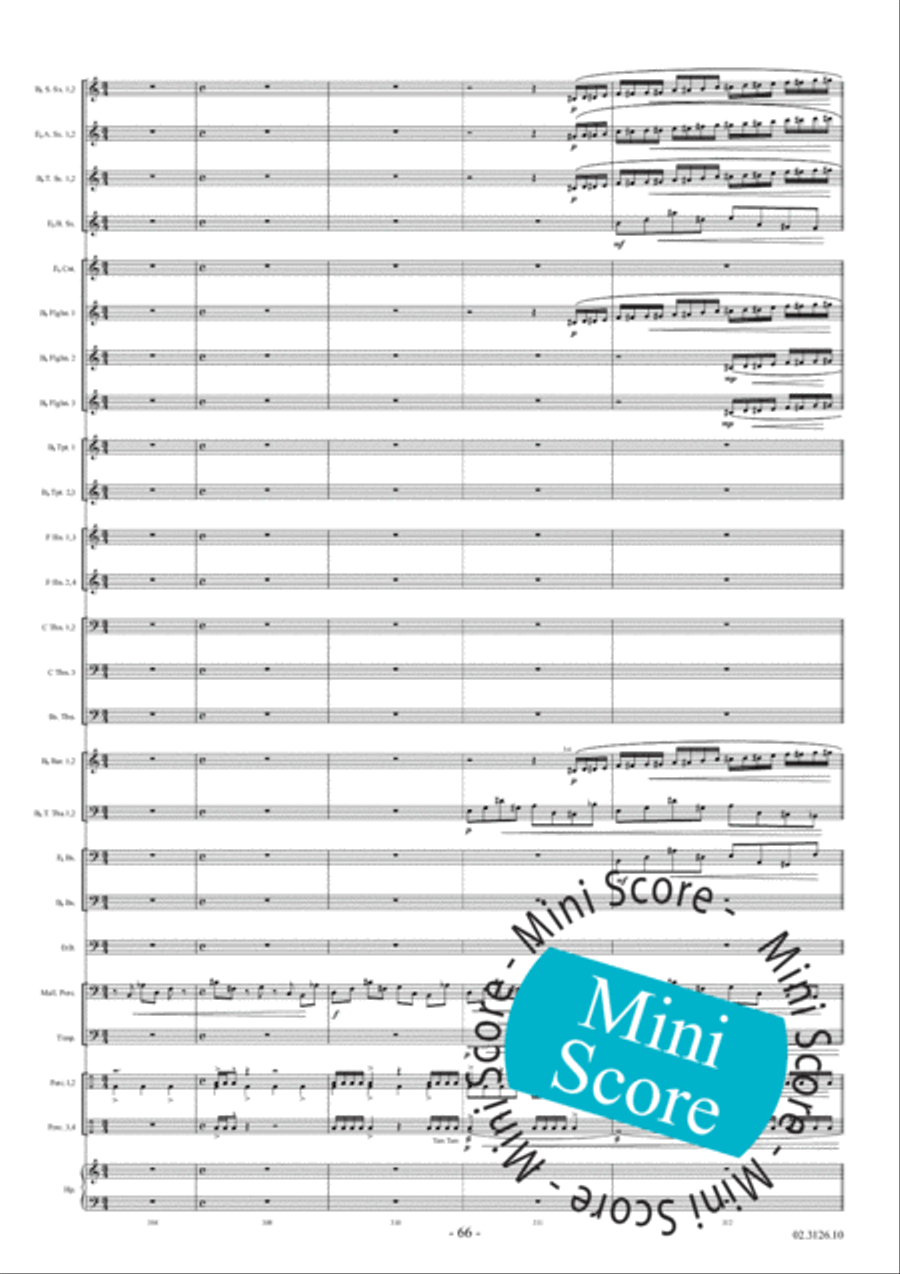 Migyur Fanfare Band scores gallery preview page 72