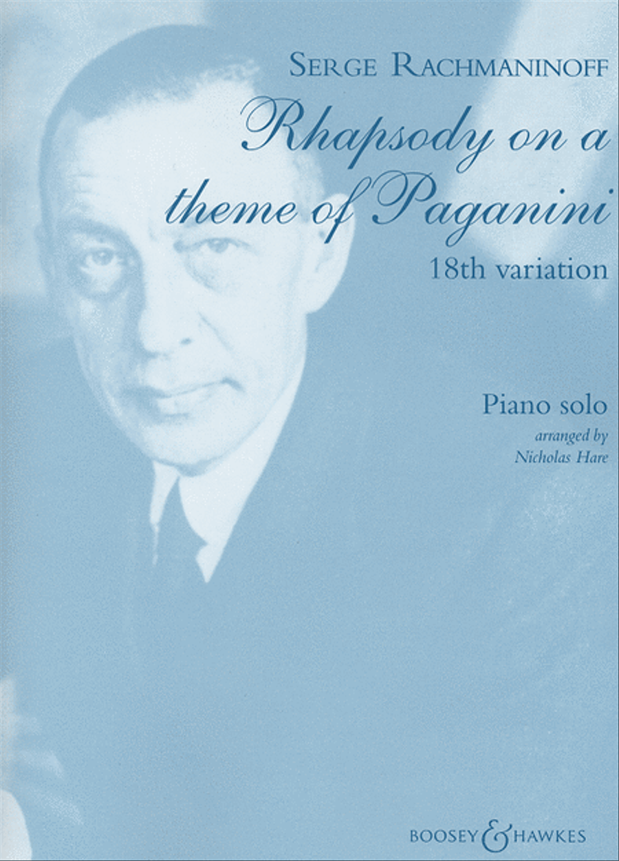 Rhapsody on a Theme of Paganini, Op. 43 Piano Solo scores gallery preview page 1
