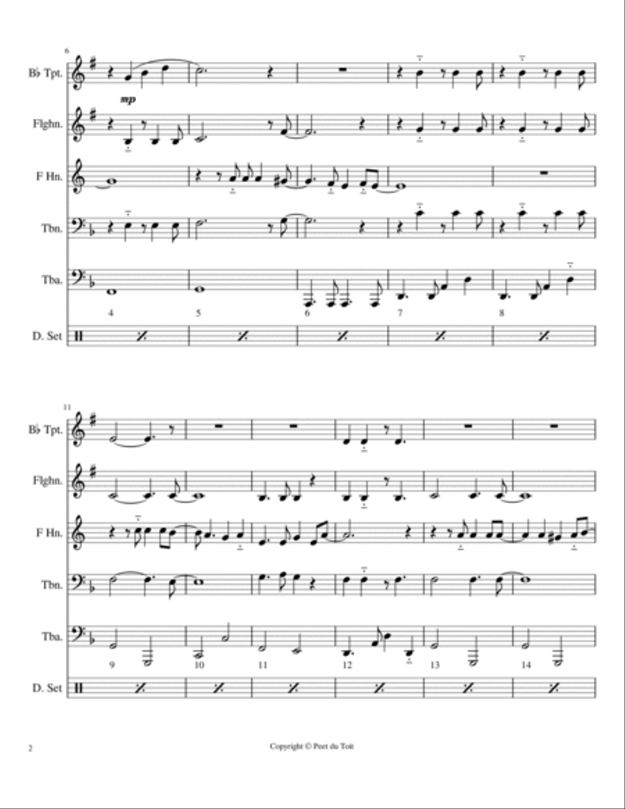 From Souvenirs To Souvenirs Small Ensemble scores gallery preview page 2