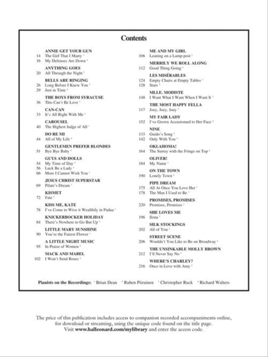 The Singer's Musical Theatre Anthology: Soprano - Volume 4 Voice Solo scores gallery preview page 3