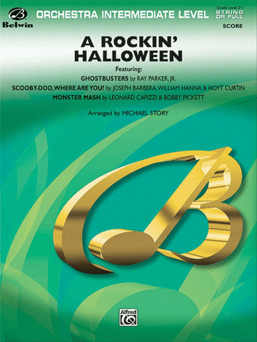 A Rockin' Halloween Full Orchestra scores gallery preview page 1