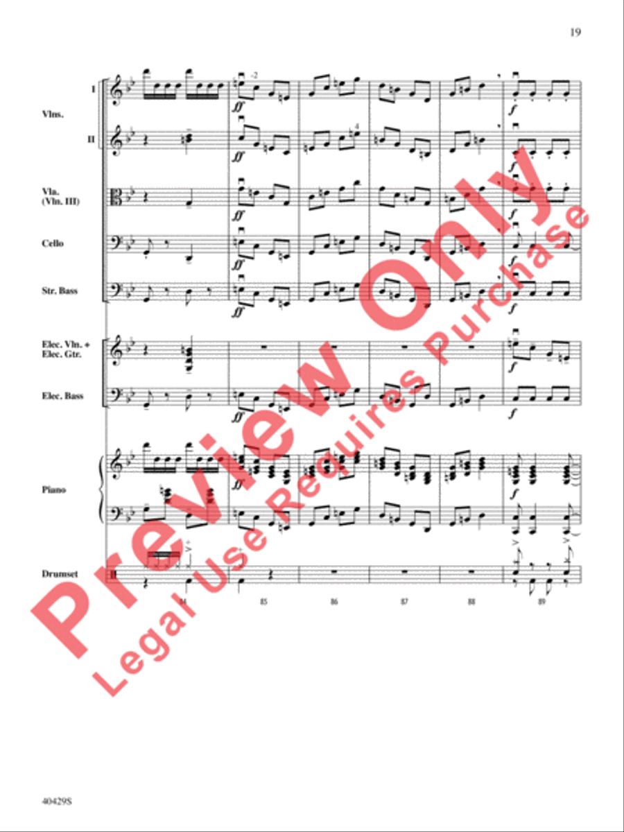 Wish Liszt Wish Liszt String Orchestra scores gallery preview page 20