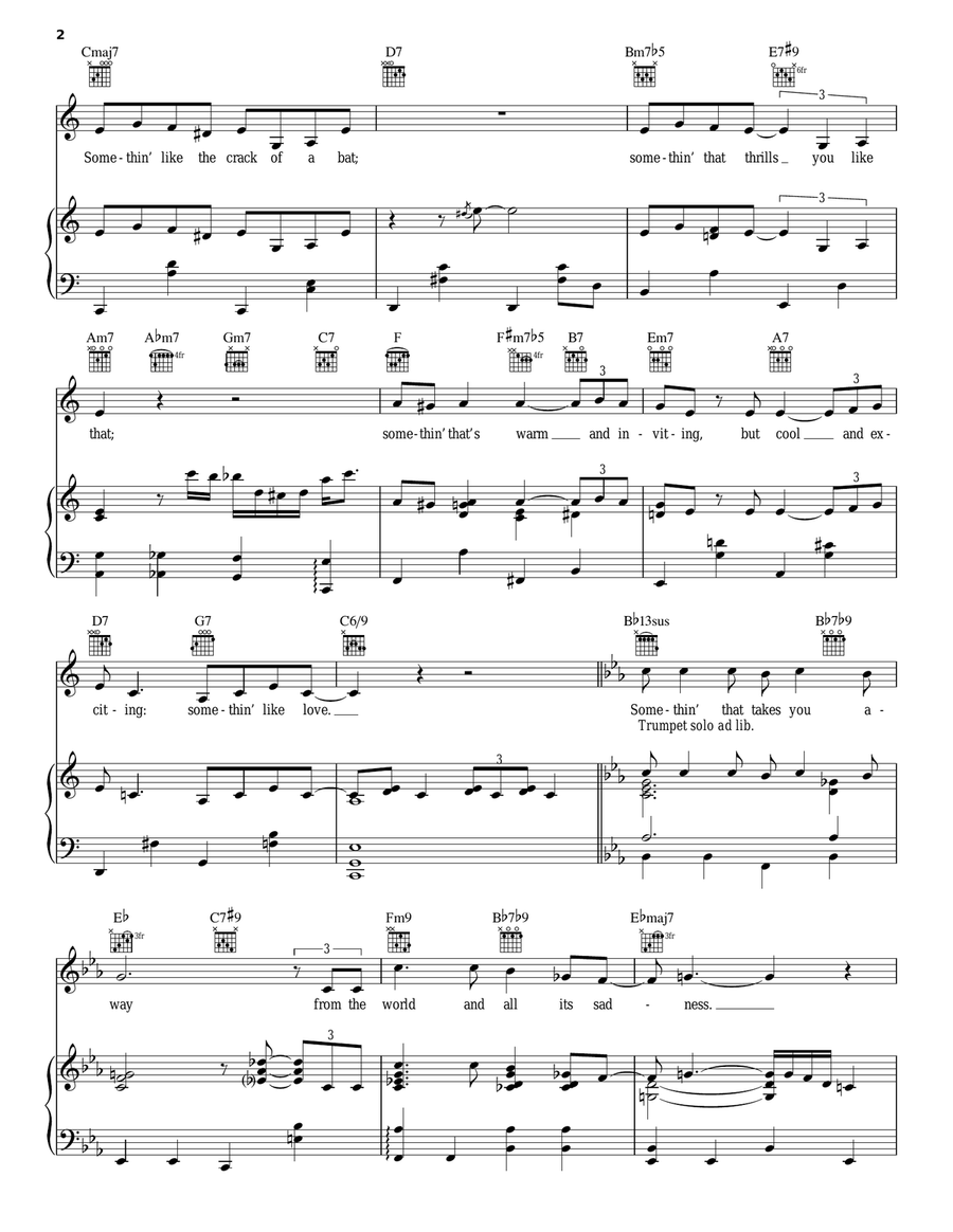 Something Like Love Something Like Love Piano, Vocal, Guitar scores gallery preview page 2