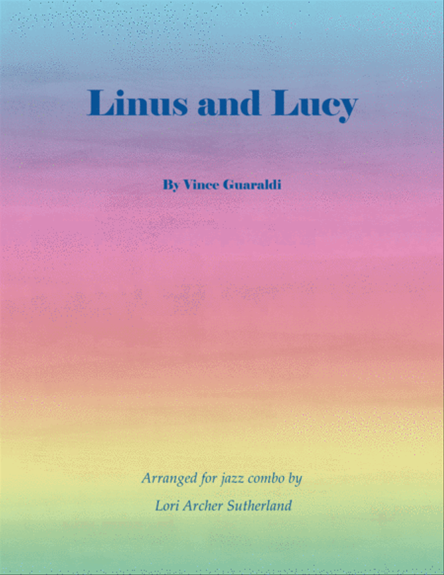 Linus And Lucy Jazz Ensemble scores gallery preview page 1