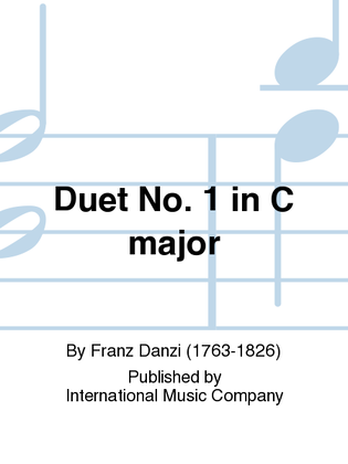 Book cover for Duet No. 1 In C Major