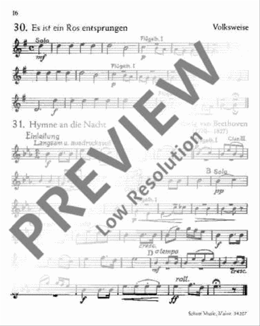 Für Feiern und Feste Für Feiern und Feste Trumpet scores gallery preview page 17