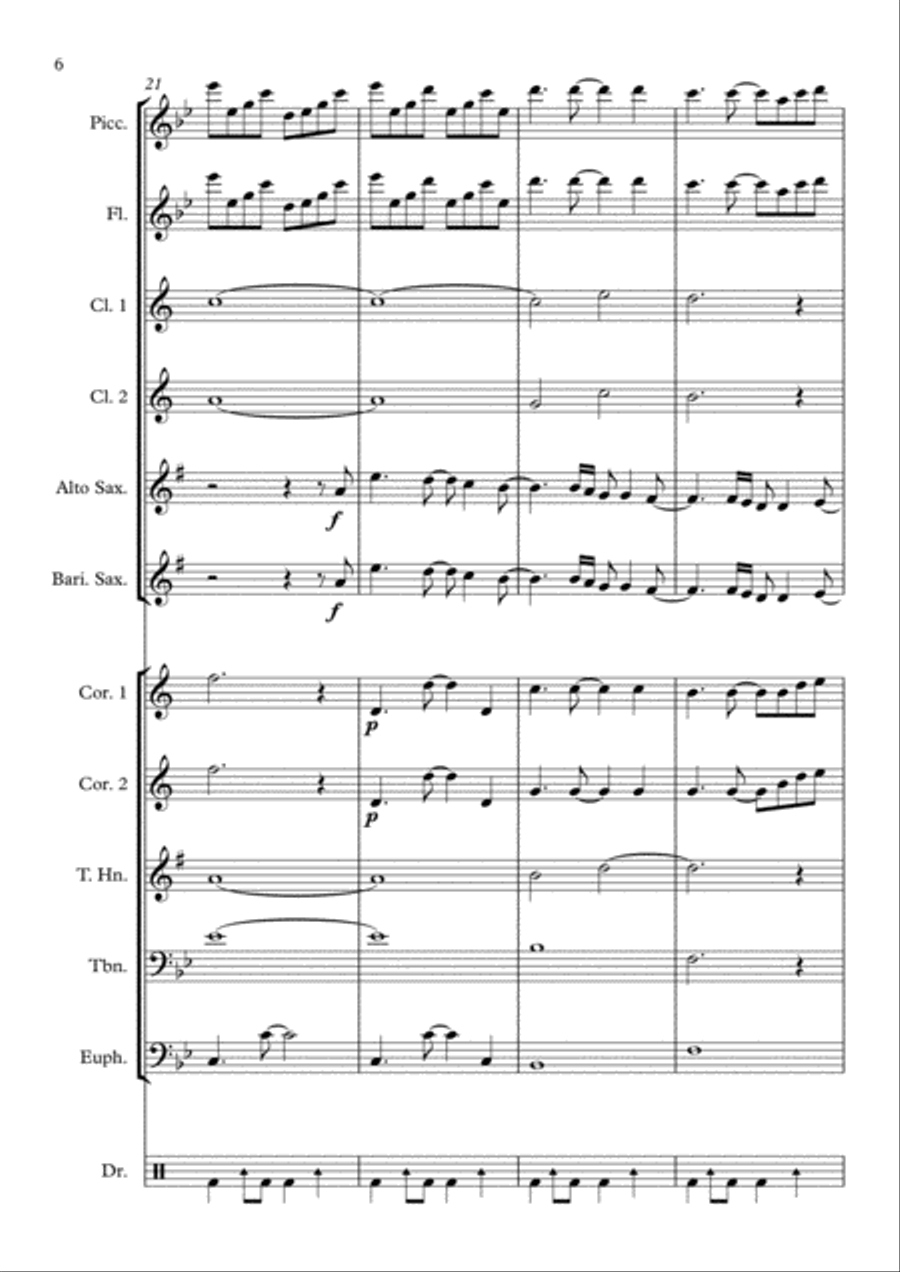 All Of Me All Of Me Large Ensemble scores gallery preview page 6